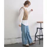 シャギーベストSETシャツ | RETRO GIRL | 詳細画像21 