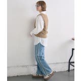 シャギーベストSETシャツ | RETRO GIRL | 詳細画像22 