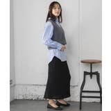 シャギーベストSETシャツ | RETRO GIRL | 詳細画像4 