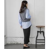 シャギーベストSETシャツ | RETRO GIRL | 詳細画像6 