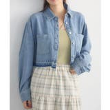 BLU1 | カットオフデニムSH | RETRO GIRL