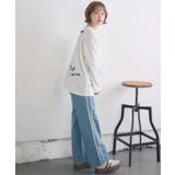 ランダム刺繍ロンTEE | RETRO GIRL | 詳細画像3