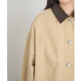 Fレザー襟カバーオール | RETRO GIRL | 詳細画像20 