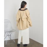 Fレザー襟カバーオール | RETRO GIRL | 詳細画像6 