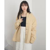 Fレザー襟カバーオール | RETRO GIRL | 詳細画像7 