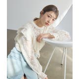 WHT4 | レースVフリルBL | RETRO GIRL