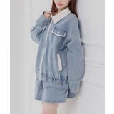 BLU1 | パイピングGジャン&SKセット | RETRO GIRL