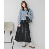 箔プリントデニムSK | RETRO GIRL | 詳細画像2 