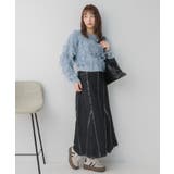 箔プリントデニムSK | RETRO GIRL | 詳細画像4 