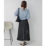 箔プリントデニムSK | RETRO GIRL | 詳細画像5 