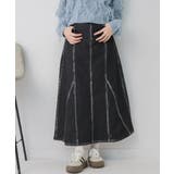 箔プリントデニムSK | RETRO GIRL | 詳細画像7 