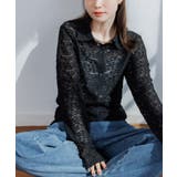 BLK1 | カットレースカーディガン | RETRO GIRL