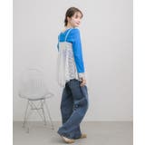 レースイレヘムキャミ | RETRO GIRL | 詳細画像3 