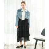 BレースアップティアードSK | RETRO GIRL | 詳細画像2