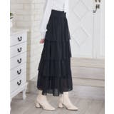 BレースアップティアードSK | RETRO GIRL | 詳細画像8