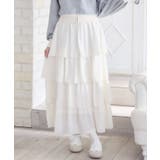 WHT4 | BレースアップティアードSK | RETRO GIRL