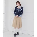 ベルト付きプリーツミディSK | RETRO GIRL | 詳細画像22 