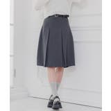 ベルト付きプリーツミディSK | RETRO GIRL | 詳細画像6 