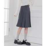 ベルト付きプリーツミディSK | RETRO GIRL | 詳細画像7 