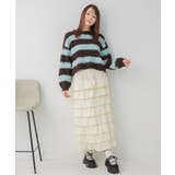 モヘアタッチボーダーNT | RETRO GIRL | 詳細画像2 