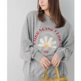 ロゴ刺繍トレーナー | RETRO GIRL | 詳細画像1
