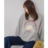 ロゴ刺繍トレーナー | RETRO GIRL | 詳細画像2