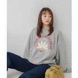 ロゴ刺繍トレーナー | RETRO GIRL | 詳細画像3