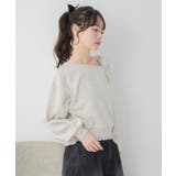 レース付ワンショルトレーナー | RETRO GIRL | 詳細画像23 