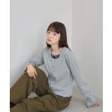 Fレイヤードクルーネックカーデ | RETRO GIRL | 詳細画像14 