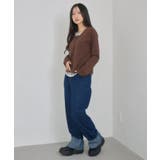 Fレイヤードクルーネックカーデ | RETRO GIRL | 詳細画像27 