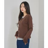 Fレイヤードクルーネックカーデ | RETRO GIRL | 詳細画像29 