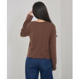 Fレイヤードクルーネックカーデ | RETRO GIRL | 詳細画像30 