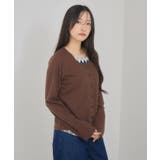 Fレイヤードクルーネックカーデ | RETRO GIRL | 詳細画像31 