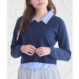 BLU2 | 刺繍入ドッキングNTPO | RETRO GIRL
