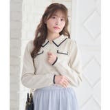 襟付きヴィンテージカーデ | RETRO GIRL | 詳細画像15 