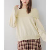 WHT4 | オフショルニット | RETRO GIRL