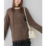 BRN0 | タイ付きチュニックNT | RETRO GIRL