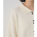 ダブルボタン襟付きカーデ | RETRO GIRL | 詳細画像34 