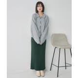 ダブルボタン襟付きカーデ | RETRO GIRL | 詳細画像4 