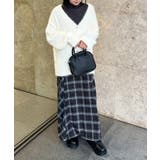 タイ付きシャギーカーデ | RETRO GIRL | 詳細画像12 