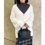 タイ付きシャギーカーデ | RETRO GIRL | 詳細画像14 