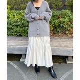 タイ付きシャギーカーデ | RETRO GIRL | 詳細画像18 