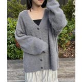 タイ付きシャギーカーデ | RETRO GIRL | 詳細画像20 