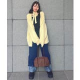 タイ付きシャギーカーデ | RETRO GIRL | 詳細画像21 