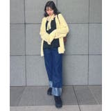 タイ付きシャギーカーデ | RETRO GIRL | 詳細画像24 