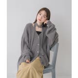 タイ付きシャギーカーデ | RETRO GIRL | 詳細画像29 