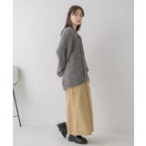 タイ付きシャギーカーデ | RETRO GIRL | 詳細画像31 