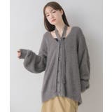 タイ付きシャギーカーデ | RETRO GIRL | 詳細画像34 