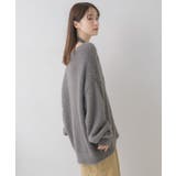 タイ付きシャギーカーデ | RETRO GIRL | 詳細画像35 