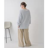 タイ付きシャギーカーデ | RETRO GIRL | 詳細画像44 